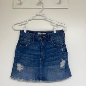 Abercrombie jean skirt